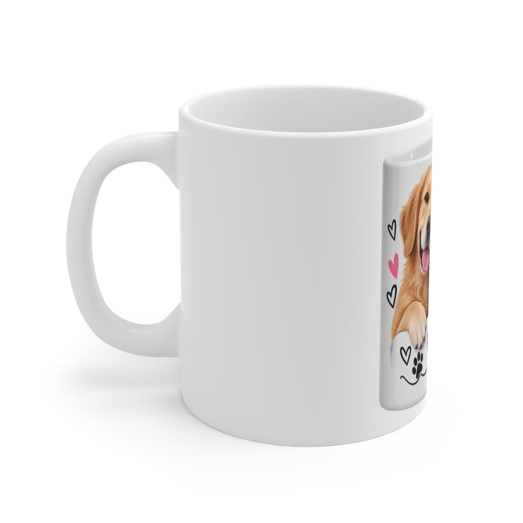 Mug Chien et Chat - La Tasse des Amoureux des Animaux (11oz) | Personnalisable