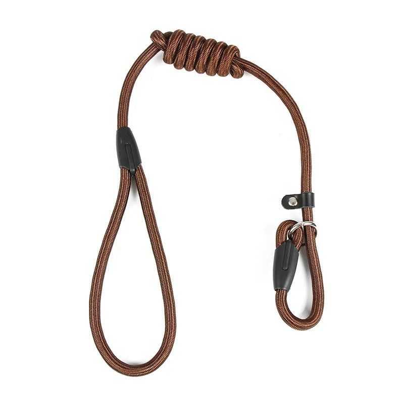 Laisse Nylon Coulissante pour Chien 130 cm – Réglable, Solide et Portable pour la Promenade