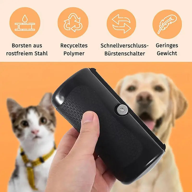 Brosse de démêlage professionnelle pour chien - Outil multifonction anti-poils