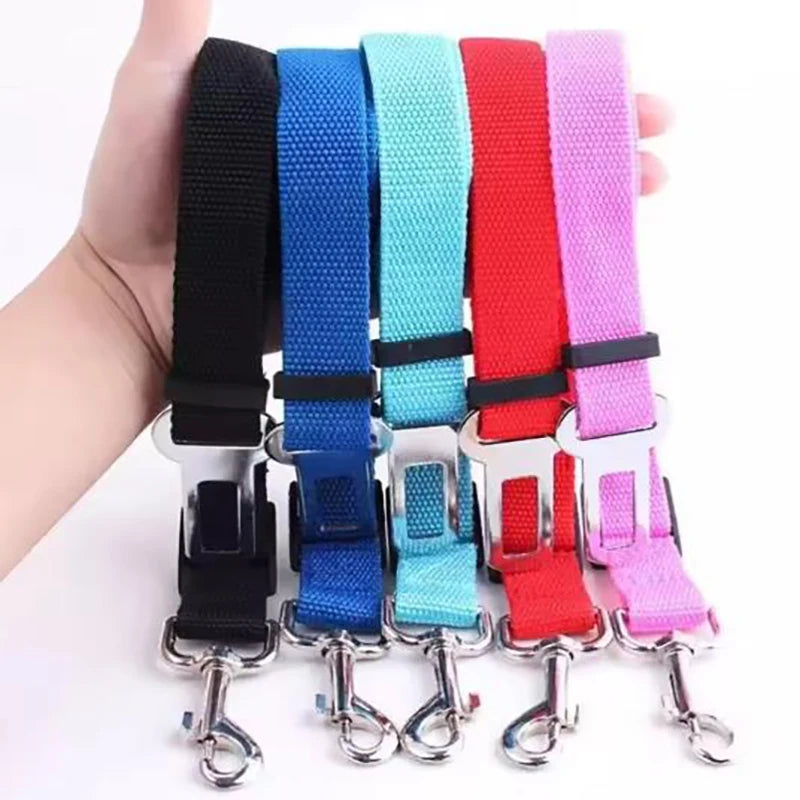 Ceinture de Sécurité Voiture pour Chien et Chat – Laisse Rétractable Réglable et Sécurisée