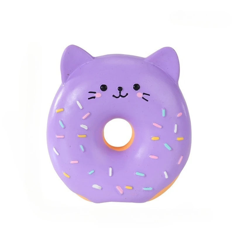 Jouet Interactif pour Chien et Chat – Poulet Couinant en Latex, Figurines Cartoon à Mâcher, Entraînement