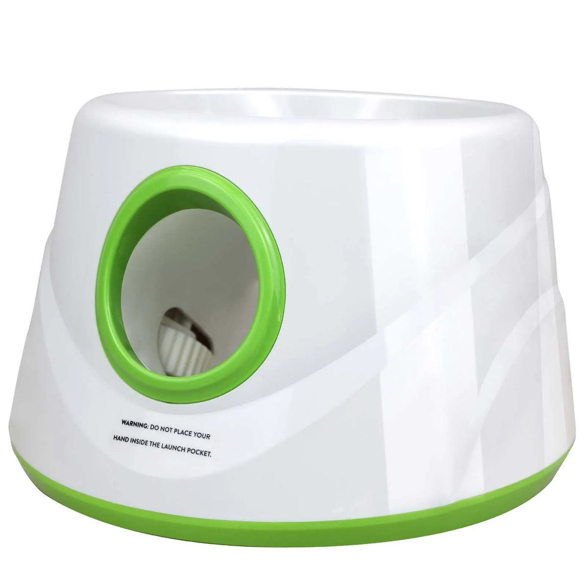 Lance-Balle Automatique pour Chiens – 3 Distances (6/10/14m), Rechargeable, avec 3 Balles de Tennis, Intérieur/Extérieur