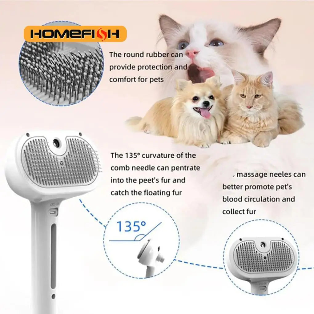 Brosse Vapeur pour Chien – Toilettage Professionnel