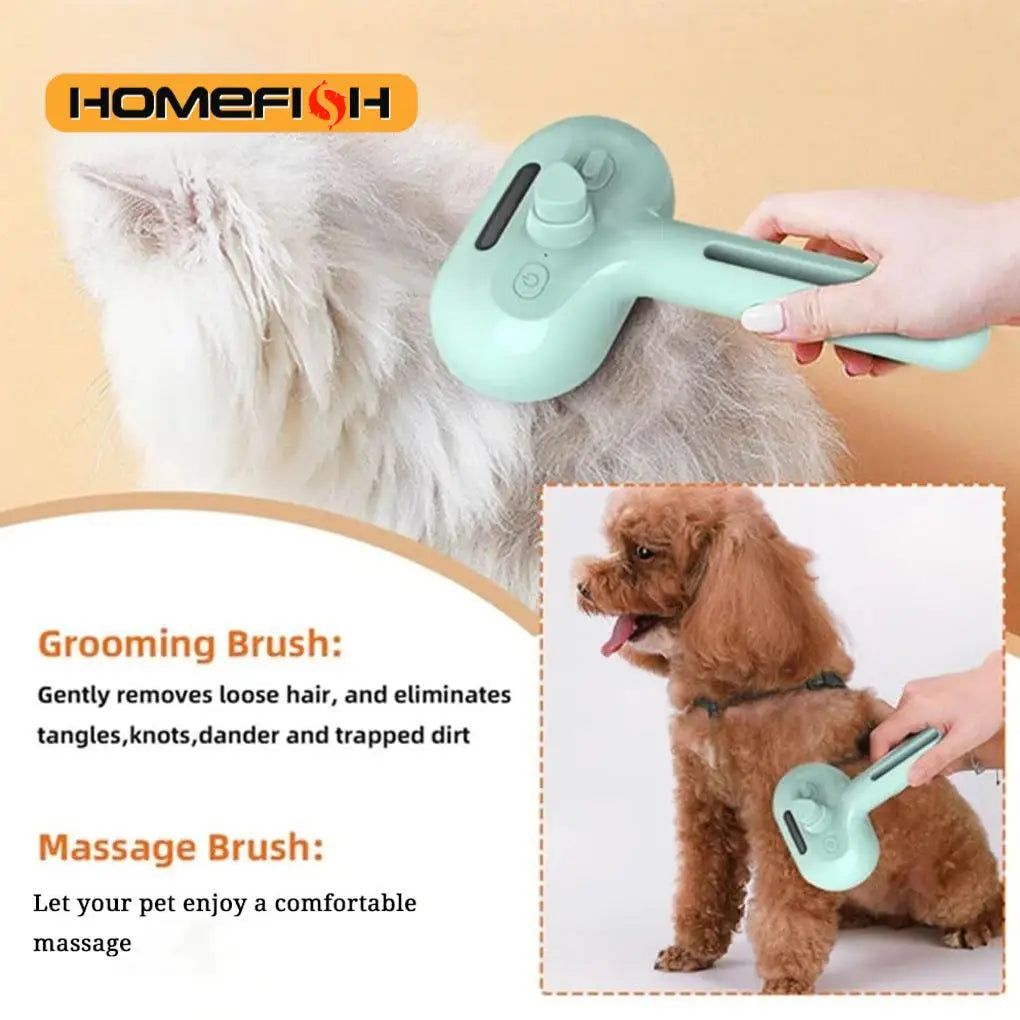 Brosse Vapeur pour Chien – Toilettage Professionnel