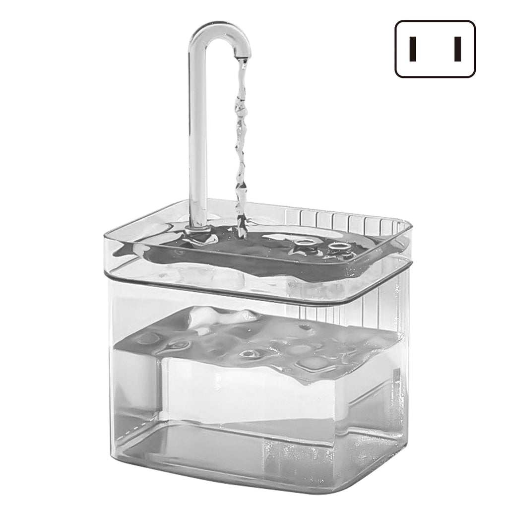 Fontaine à eau 1,5L pour chat - Grande capacité, circulation continue, multi-filtration, silencieuse